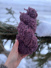 Load image into Gallery viewer, VARV - Knautia macedonica - February 2026 - #varvyarn - a twist on nutiden - boucle Swedish wool yarn