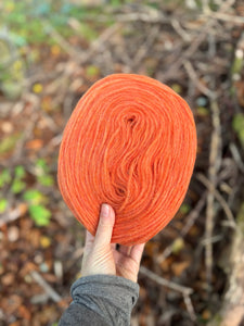 Nutiden - Karoten - Oktober collection - #nutidenyarn - unspun Swedish wool yarn