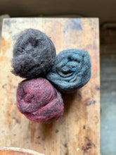Load image into Gallery viewer, - Single drop - sample bag : Svart alpacka mix - #honerocheirfiber