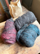 Load image into Gallery viewer, - Single drop - sample bag : Svart alpacka mix - #honerocheirfiber