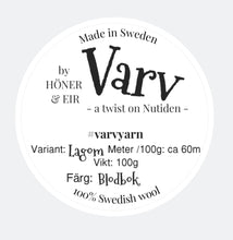 Load image into Gallery viewer, VARV - Blodbok  - Nov 2025 - #varvyarn - a twist on nutiden - boucle Swedish wool yarn