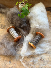 Load image into Gallery viewer, - Single drop - #honerocheirFIBER - 100% Värmlands wool - 120 g