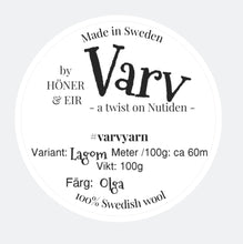 Load image into Gallery viewer, VARV - Olga  - Nov 2025 - #varvyarn - a twist on nutiden - boucle Swedish wool yarn