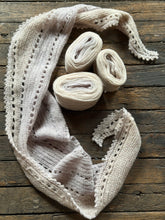 Load image into Gallery viewer, - Single drop - Pyssling - spring shawl - a glimpse of May