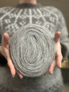 Nutiden - KONRAD - natur - January 2025 -  #nutidenyarn - unspun Swedish wool yarn