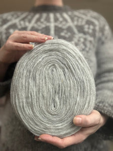 Nutiden - HARALD - natur - January 2025 - #nutidenyarn - unspun Swedish wool yarn