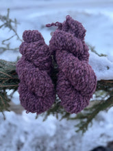 Load image into Gallery viewer, VARV - Knautia macedonica - February 2026 - #varvyarn - a twist on nutiden - boucle Swedish wool yarn