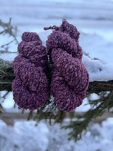 Load image into Gallery viewer, VARV - Knautia macedonica - February 2026 - #varvyarn - a twist on nutiden - boucle Swedish wool yarn