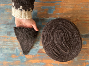 Nutiden - GUNVALD - natur - January 2025 - #nutidenyarn - unspun Swedish wool yarn