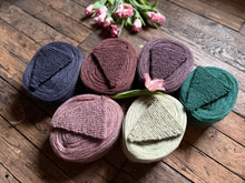 Load image into Gallery viewer, Nutiden - EN SVALA GÖR INGEN SOMMAR - March Collection 2026 - #nutidenyarn - unspun Swedish wool yarn