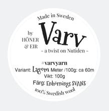 Load image into Gallery viewer, VARV - Enhörnings SVANS - Nov 2025 - #varvyarn - a twist on nutiden - boucle Swedish wool yarn