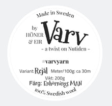 Load image into Gallery viewer, VARV - Enhörnings MAN - Nov 2025 - #varvyarn - a twist on nutiden - boucle Swedish wool yarn