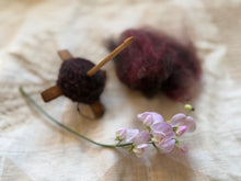 Load image into Gallery viewer, - Single drop - sample bag : Svart alpacka mix - #honerocheirfiber