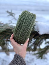 Load image into Gallery viewer, Nutiden - ANAR UGGLOR I MOSSEN - February collection 226 - #nutidenyarn - unspun Swedish wool yarn0