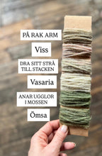 Load image into Gallery viewer, Nutiden - ANAR UGGLOR I MOSSEN - February collection 226 - #nutidenyarn - unspun Swedish wool yarn0
