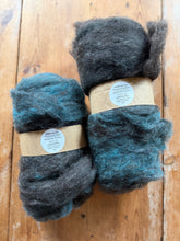 Load image into Gallery viewer, Natursvart TURKOS - 20%Alpacka/80%Värmland  #honerocheirfiber