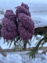 Load image into Gallery viewer, VARV - Knautia macedonica - February 2026 - #varvyarn - a twist on nutiden - boucle Swedish wool yarn