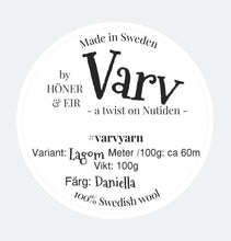Load image into Gallery viewer, VARV - Daglilja  - Nov 2025 - #varvyarn - a twist on nutiden - boucle Swedish wool yarn
