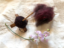 Load image into Gallery viewer, - Single drop - sample bag : Svart alpacka mix - #honerocheirfiber