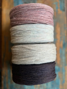 Nutiden - (MORGON)LJUS anno 2024 - (unspun yarn - ospunnet garn) - Swedish wool