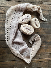 Load image into Gallery viewer, - Single drop - Pyssling - spring shawl - a glimpse of May