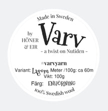 Load image into Gallery viewer, VARV - Enhörning  - Nov 2025 - #varvyarn - a twist on nutiden - boucle Swedish wool yarn